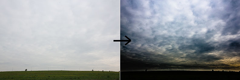 Die starke Kontrasterhöhung hat als Nebeneffekt die Farben hervorgehoben, die davor nicht sichtbar waren (was uns hier nicht stört). Canon 5D Mark III, Canon 16-35/2,8 II, 1/250 s, F8, ISO 100, Brennweite 33 mm
