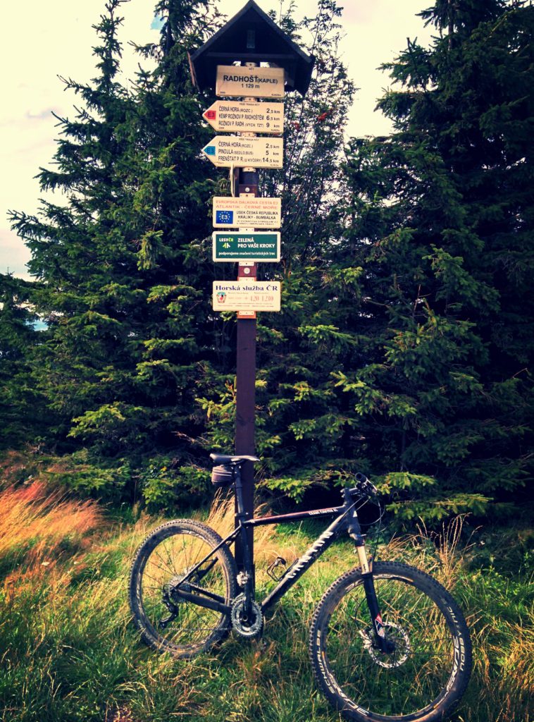 Erinnerung an das Beskiden-Wochenende und die 10 Kilometerwanderung auf Radhošť.