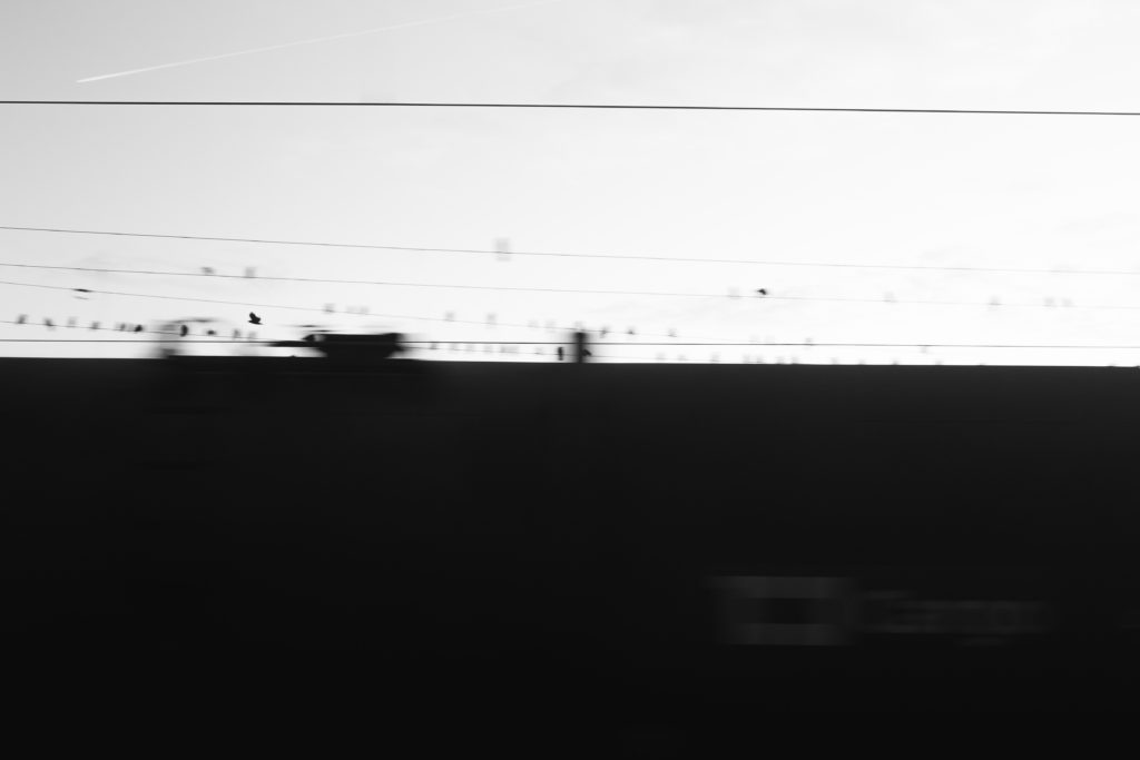 Ein weiteres Projekt, in welchem ich Bilder aus dem Zugfenster der Zuglinie Railjet zwischen Brünn und Prag aufnehme.