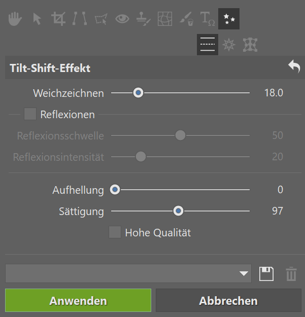 So erzeugen Sie einen unscharfen Hintergrund im Porträt