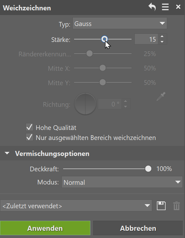 So erzeugen Sie einen unscharfen Hintergrund im Porträt