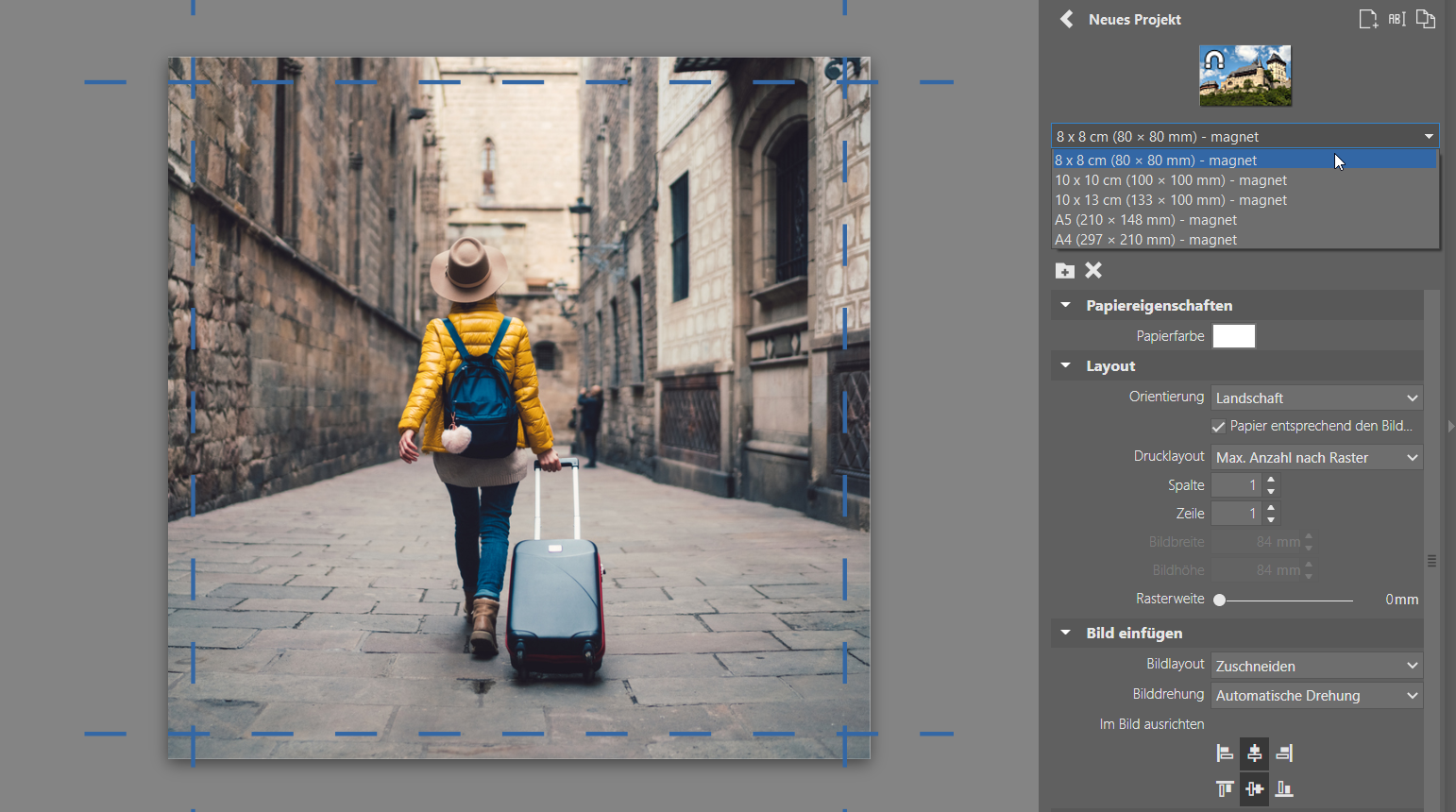 Fotoprodukte mit den eigenen Fotos