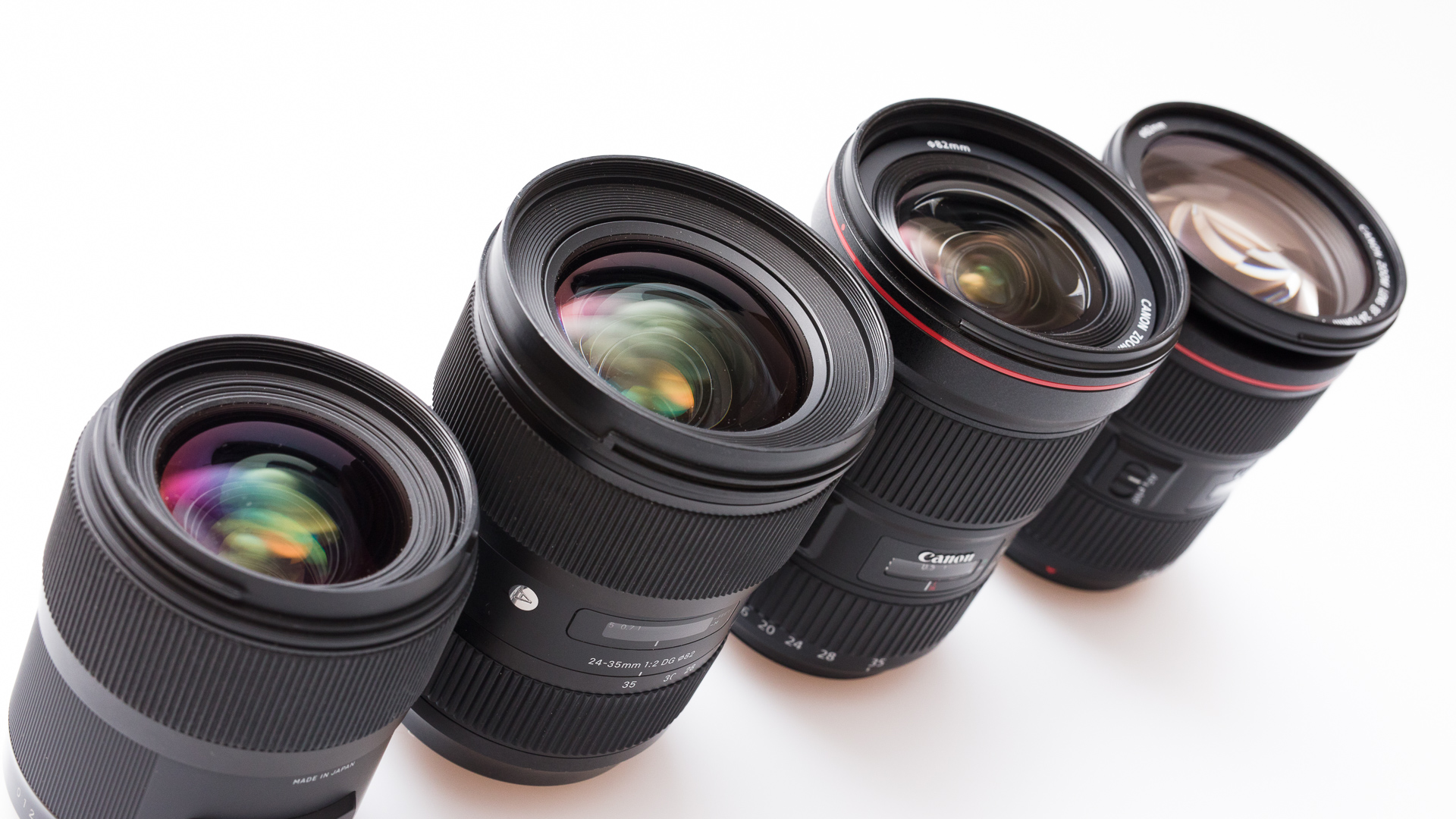 [Test] 4 Objektive, 35 mm Brennweite, f/2.8 – erfahren Sie, welches