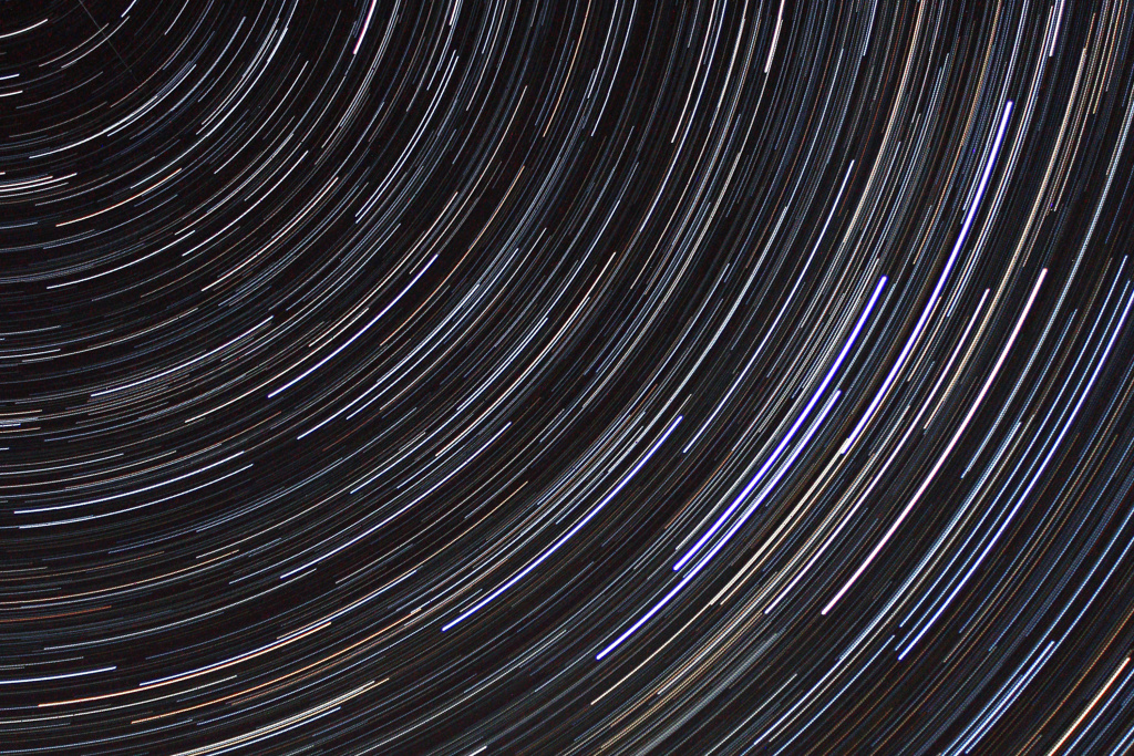 5 Tipps, wie man Startrails fotografiert: Kassiopeia.