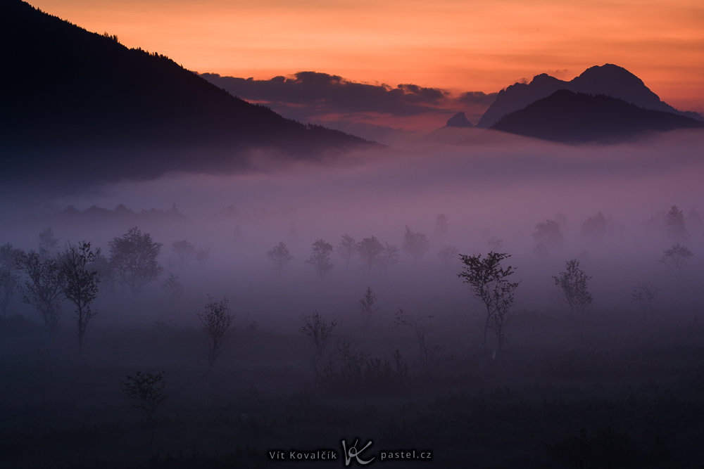 Wie man bei Nebel fotografiert: Um 6 Uhr war der Nebel besonders dicht.