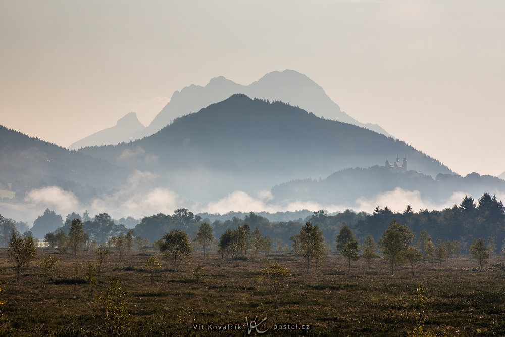 Wie man bei Nebel fotografiert: Um 8 Uhr konnte man den Nebel nur noch in einer dezenten Form sehen.