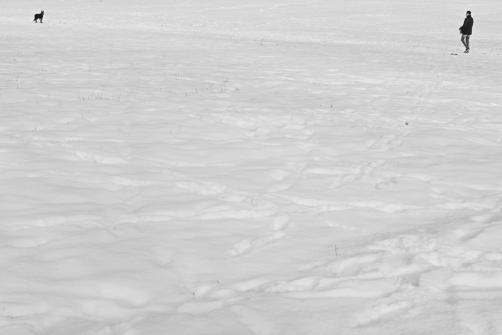 Große schneebedeckte Flächen sind für die Belichtungsmessung sehr anspruchsvoll und insbesondere dann, wenn die Sonne scheint.