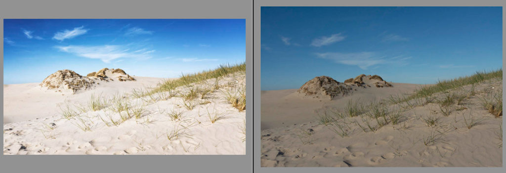 Landschaftsaufnahmen - die 3 häufigsten Fehler: Dank der Entwicklung der Aufnahme im RAW-Format in Zoner Photo Studio X erhält das Foto völlig neue Dimensionen.
