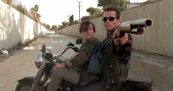 Eine Kultszene aus dem Film Terminator 2.