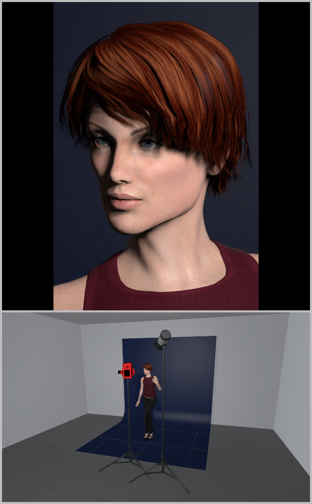 Porträts richtig belichten I - broad lighting