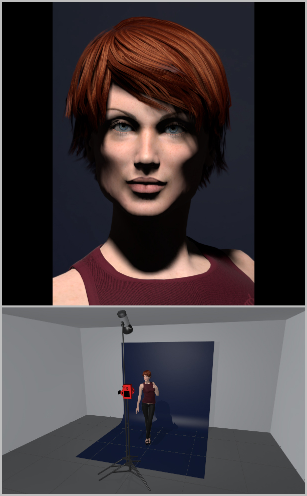 Porträts richtig belichten I - butterfly