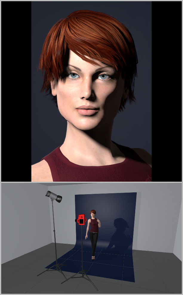 Porträts richtig belichten I - loop lighting