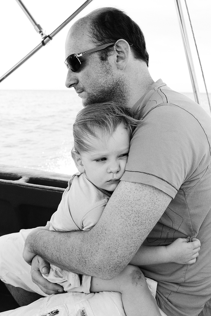 Genießen Sie den Urlaub mit der Fotokamera - Schiff