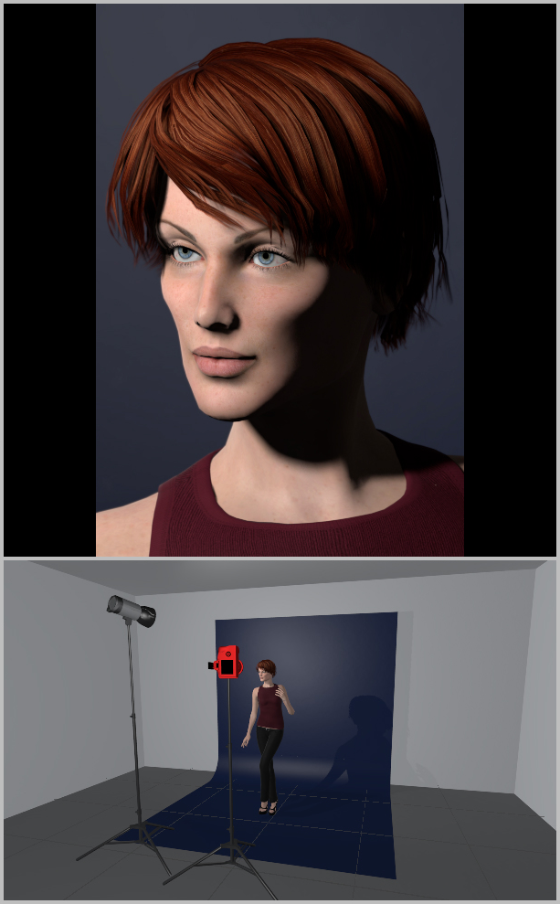 Porträts richtig belichten I - short lighting