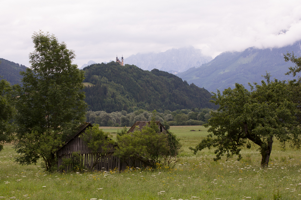Landschaften während des Tages und bei Regen fotografieren: Originalaufnahme ohne Bildbearbeitung.