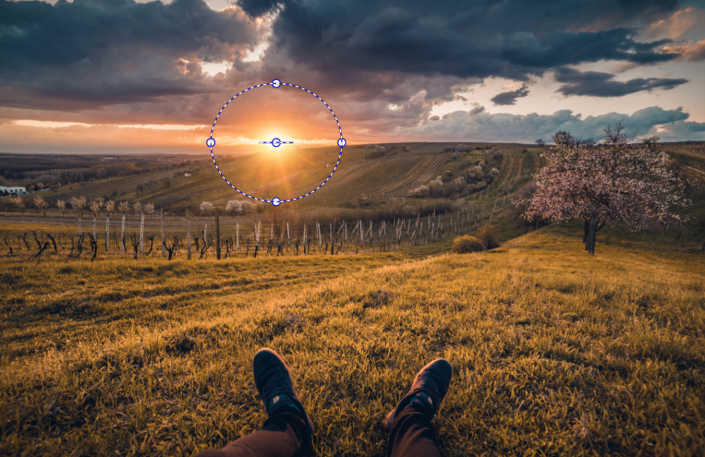 3 Tipps, wie man kreativ den Radial-Filter nutzt