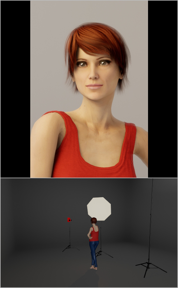 Porträts richtig beleuchten IV - licht dispersion softbox