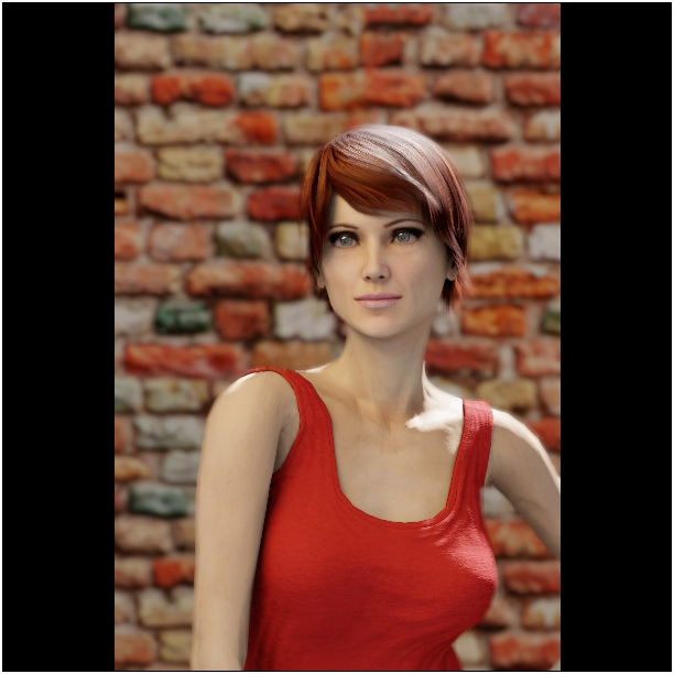 Porträts richtig beleuchten IV - softbox, schwach, CTO