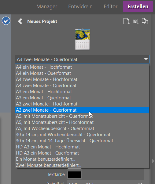 Begeistern Sie Ihre Lieben mit einem originellen Weihnachtsgeschenk. Erstellen Sie Ihren eigenen Kalender