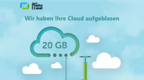 Die Zoner Photo Cloud wird um 20 GB Cloudspeicher erweitert