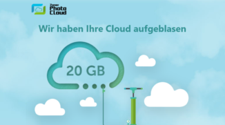 Die Zoner Photo Cloud wird um 20 GB Cloudspeicher erweitert