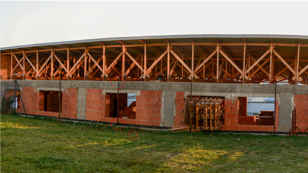 Schlechtes Panoramafoto