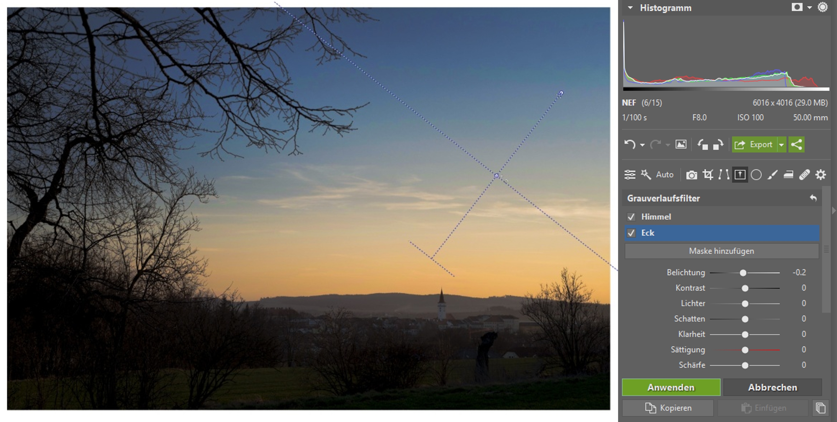 gradient eck