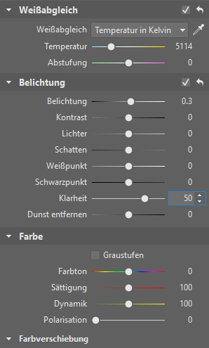 Vor der eigentlichen Bearbeitung mithilfe