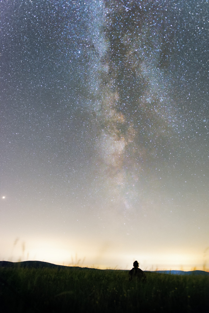 Landschaften bei Nacht fotografieren - milchstrasse