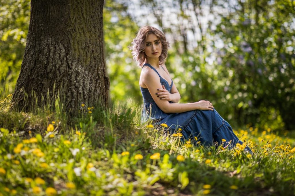Models fotografieren I In der Natur