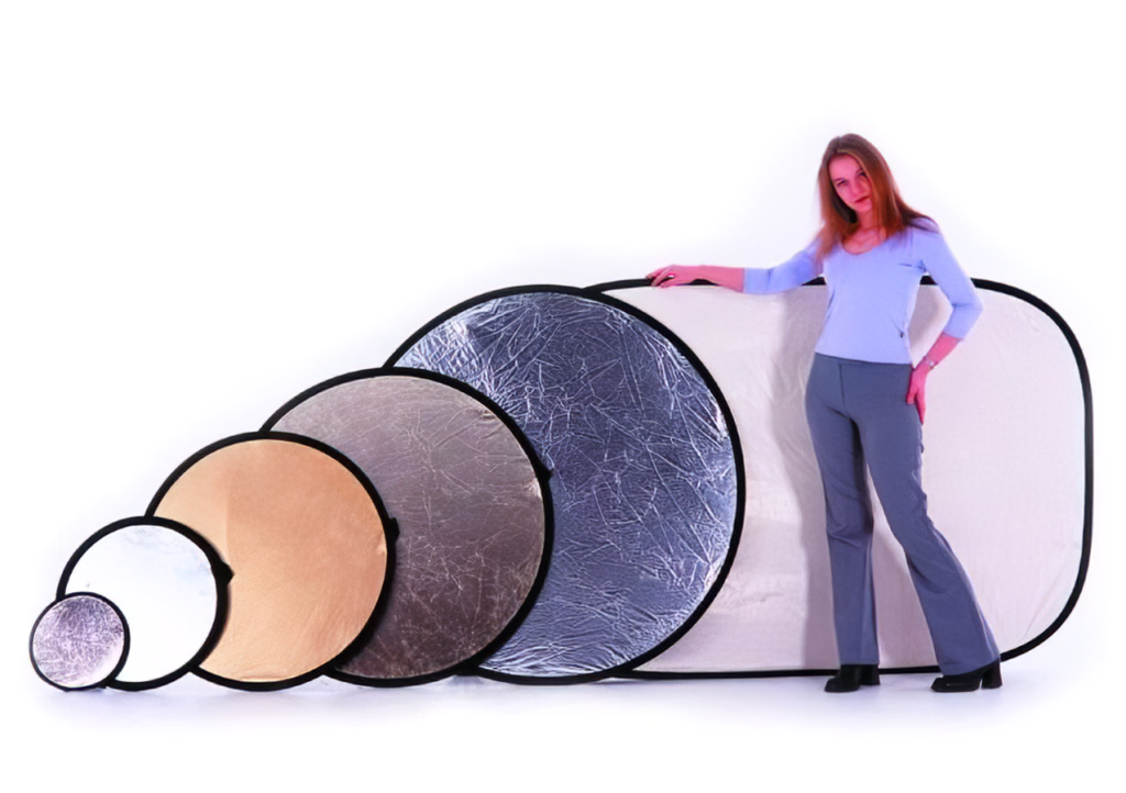 Mit Faltreflektoren fotografieren - Platte