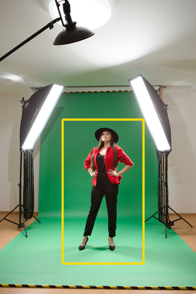 Fotografieren im Atelier - model hintergrund