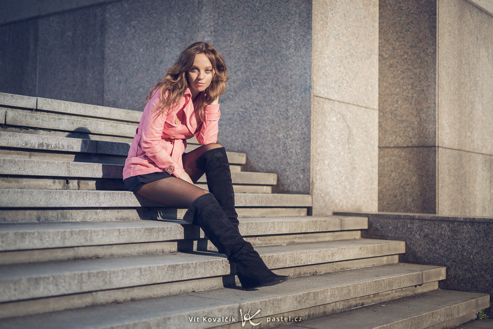 Models fotografieren II - treppen