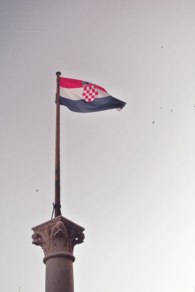 Wie fotografiert man im Urlaub - flagge