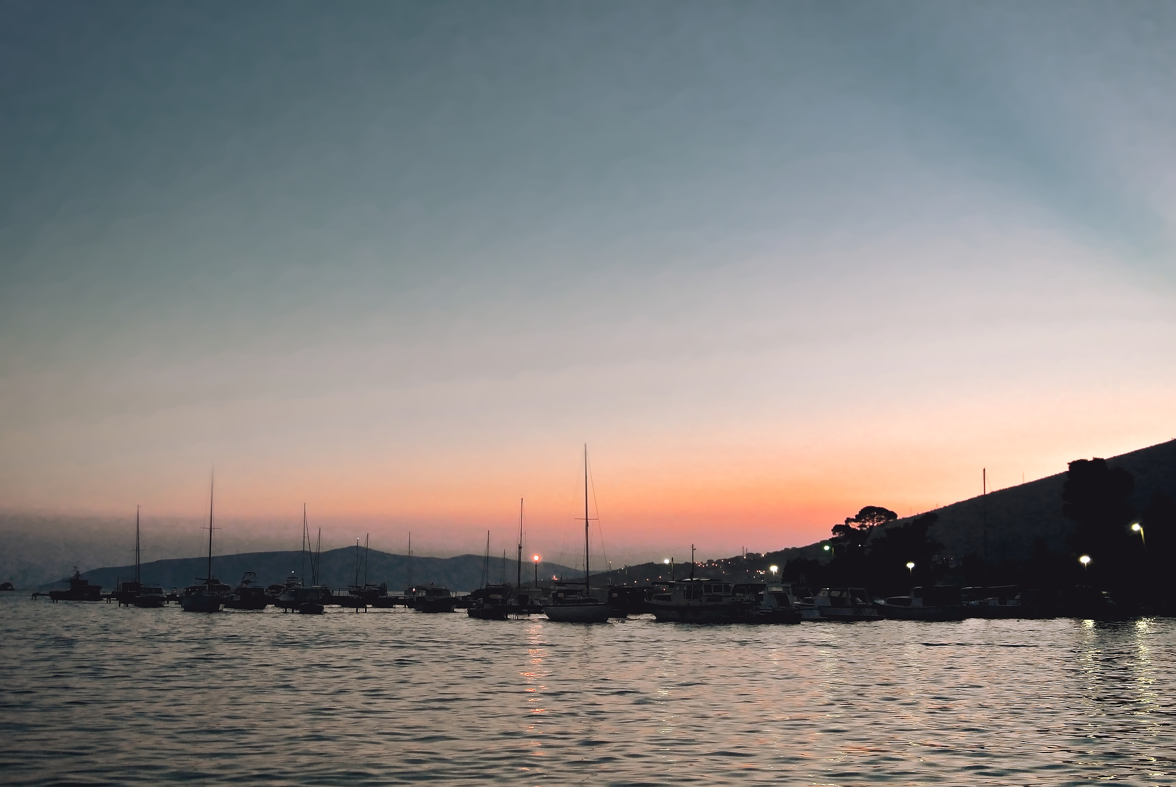 Wie fotografiert man im Urlaub - nach sonnenuntergang