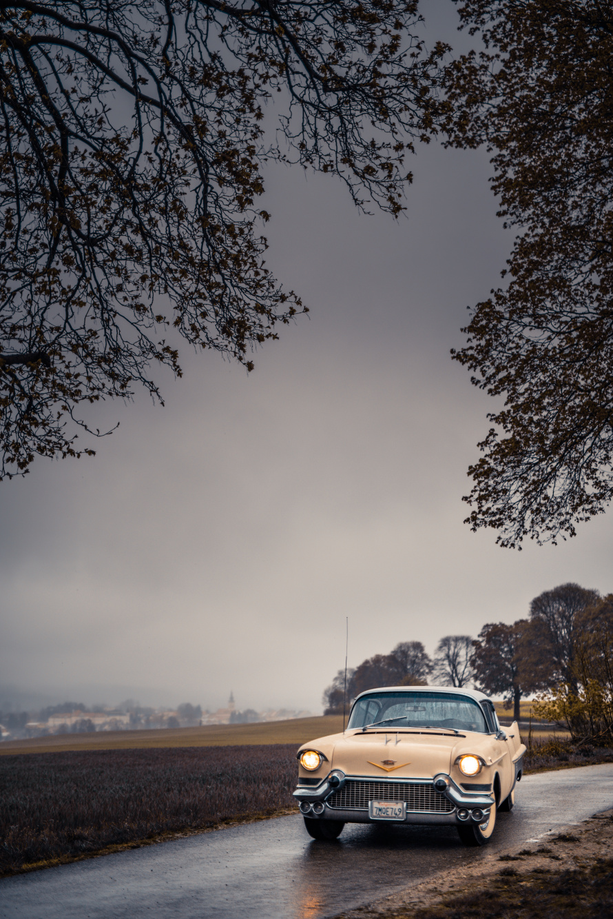 Wie man Oldtimer fotografiert - rahmen