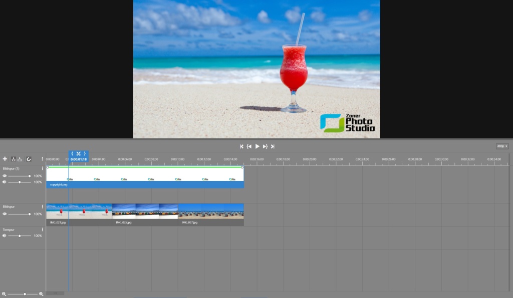 Wie erstellt man ein Video in ZPS X - Teil 2 - copyright