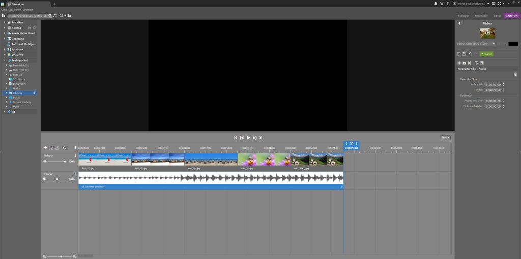 Wie erstellt man ein Video in ZPS X - Teil 2 - music to images