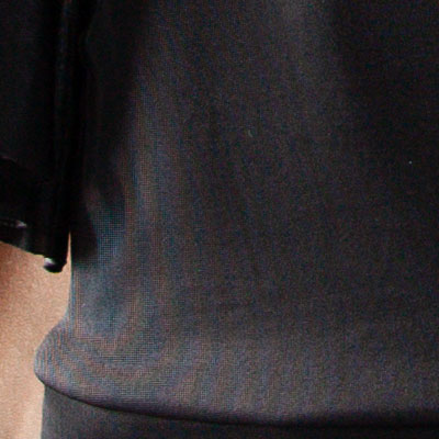 Sensor-Technologie - aliasing auf dem T-shirt