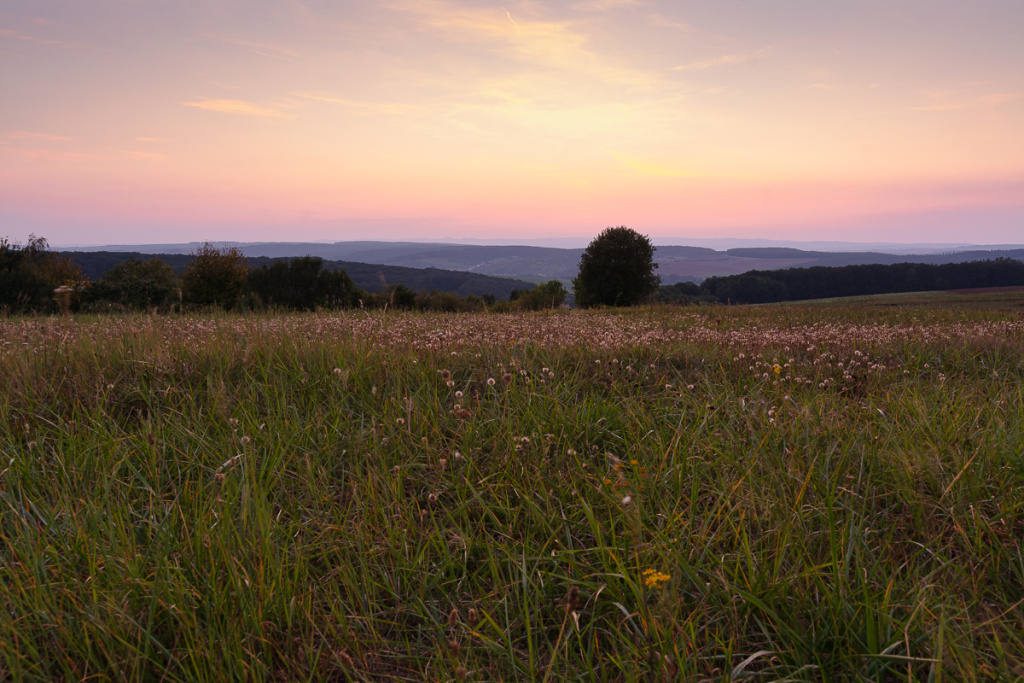 Wie sich das Licht in der Landschaft im Laufe des Tages verändert