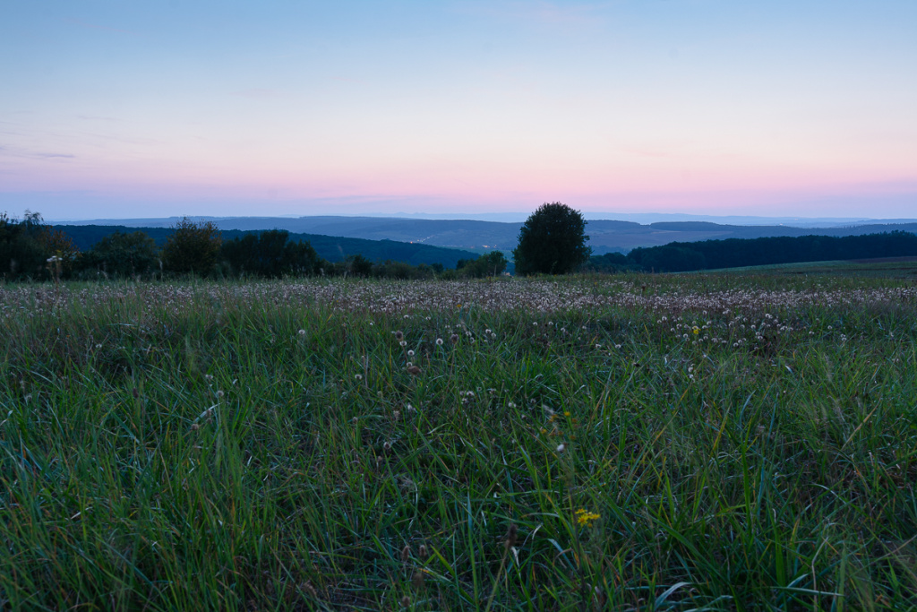 Wie sich das Licht in der Landschaft im Laufe des Tages verändert