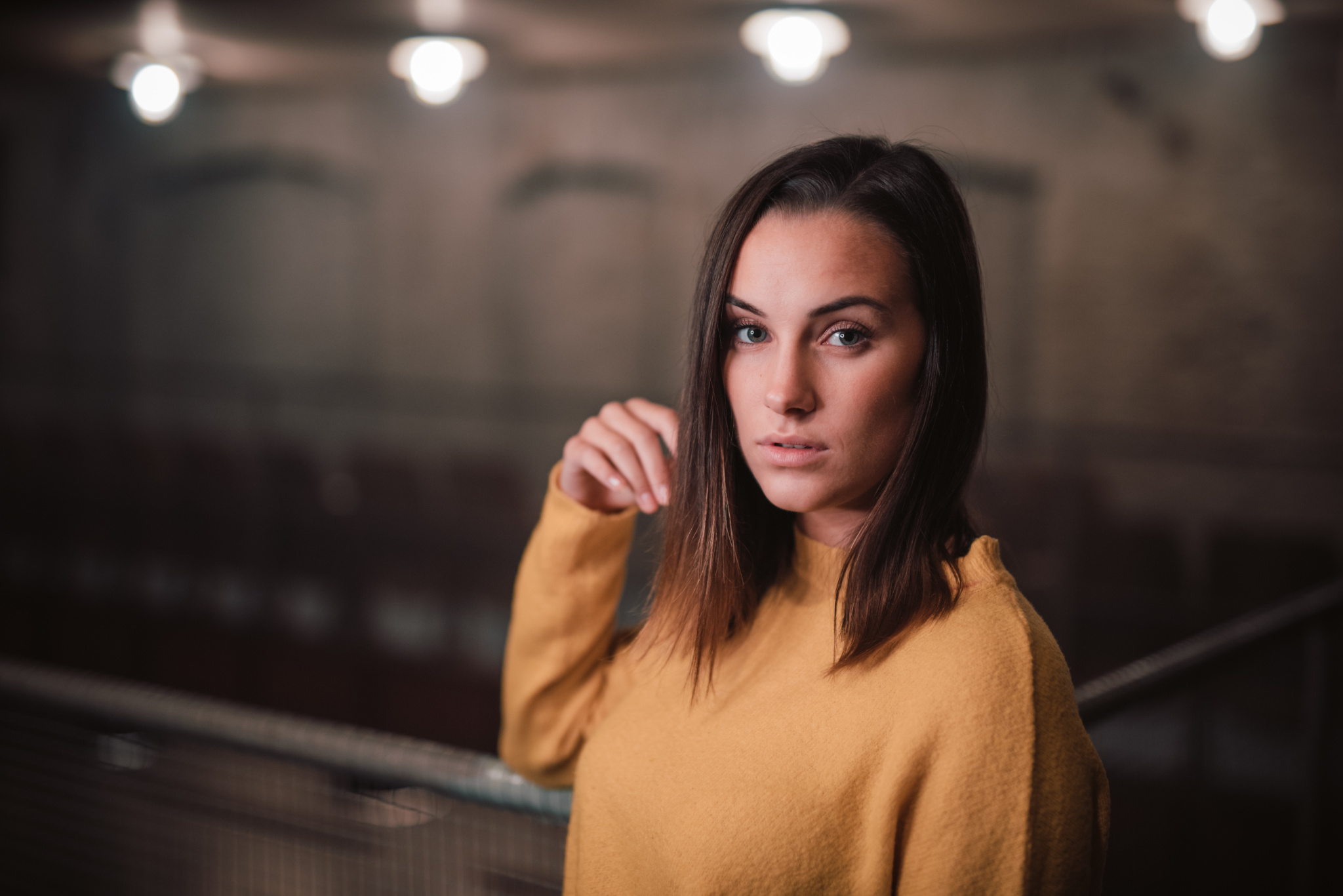Portrait mit LED-Ringlicht - Der Portrait