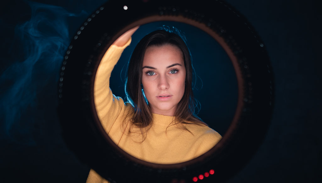 Portrait mit LED-Ringlicht? Tolle Beleuchtung, Kompaktheit und sehr viel Spaß