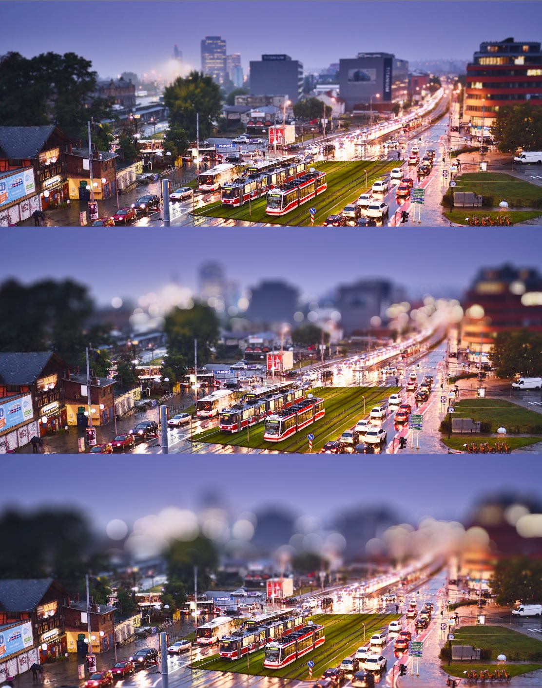 Erstellen Sie Miniaturbilder mit dem Tilt-Shift-Effekt