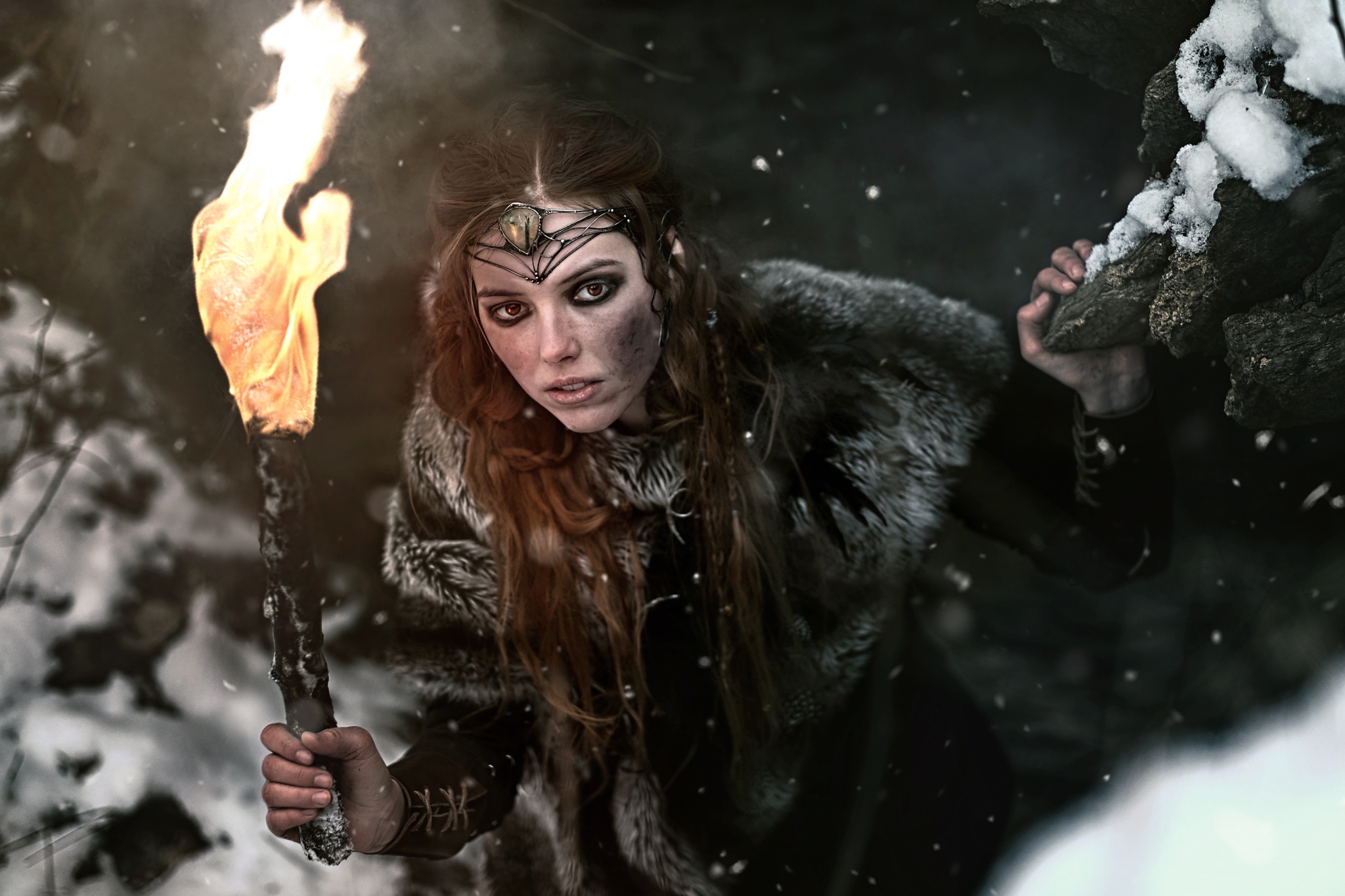 Fantasy-Fotografin Lucie Amulett: „Das Lieblingsstyling bei Models? Zerzaust und schmutzig! "