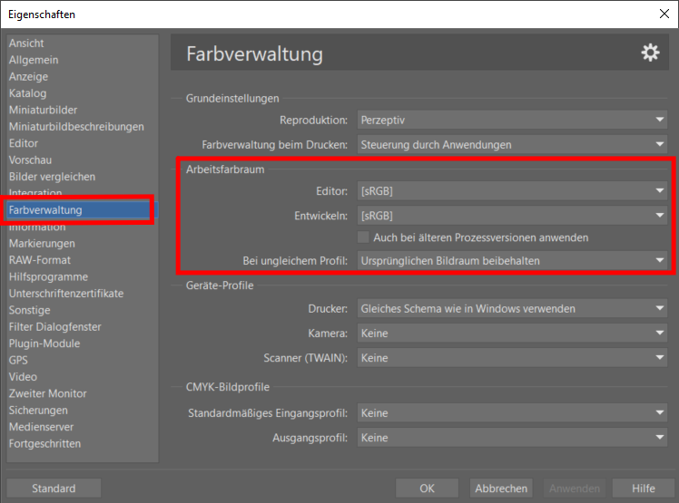 sRGB, ProPhoto RGB und andere - kennen Sie sich mit Farbräumen aus?