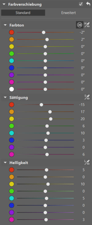 Bildbearbeitung eines Frühlingsporträts I: Modul Entwickeln