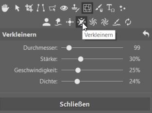 Bildbearbeitung eines Frühlingsporträts II: Erweiterte Retusche im Modul Editor