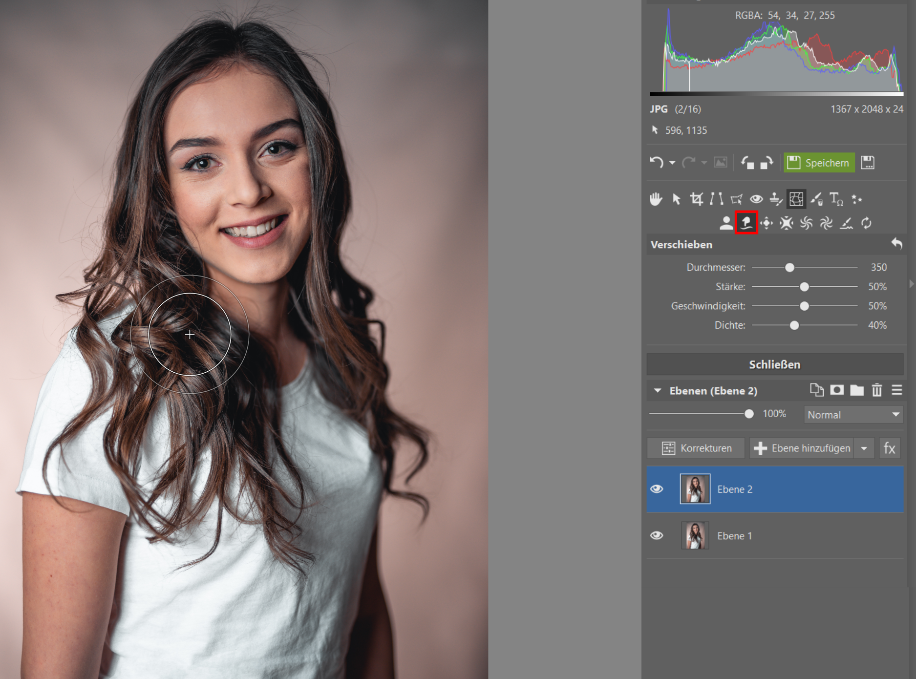Verbessert Ihre Fotos und Frisur! 5 Tipps zur Verwendung der Verflüssigen-Funktion