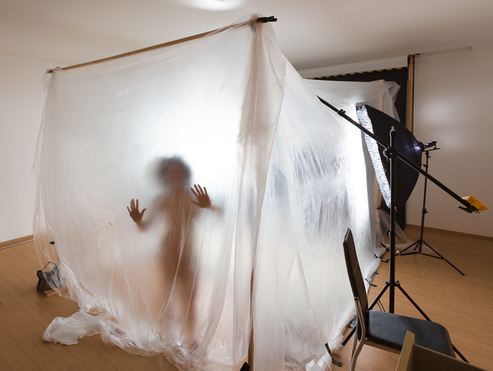 Aktfotografie mit Pulver